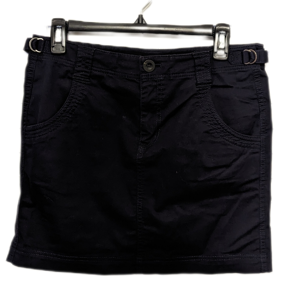 Athleta Navy Blue Mini Skirt Size 6 Pre-owned